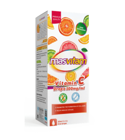 MASVITAM VITAMIN C DROP
100mg/ml of Vitamin C